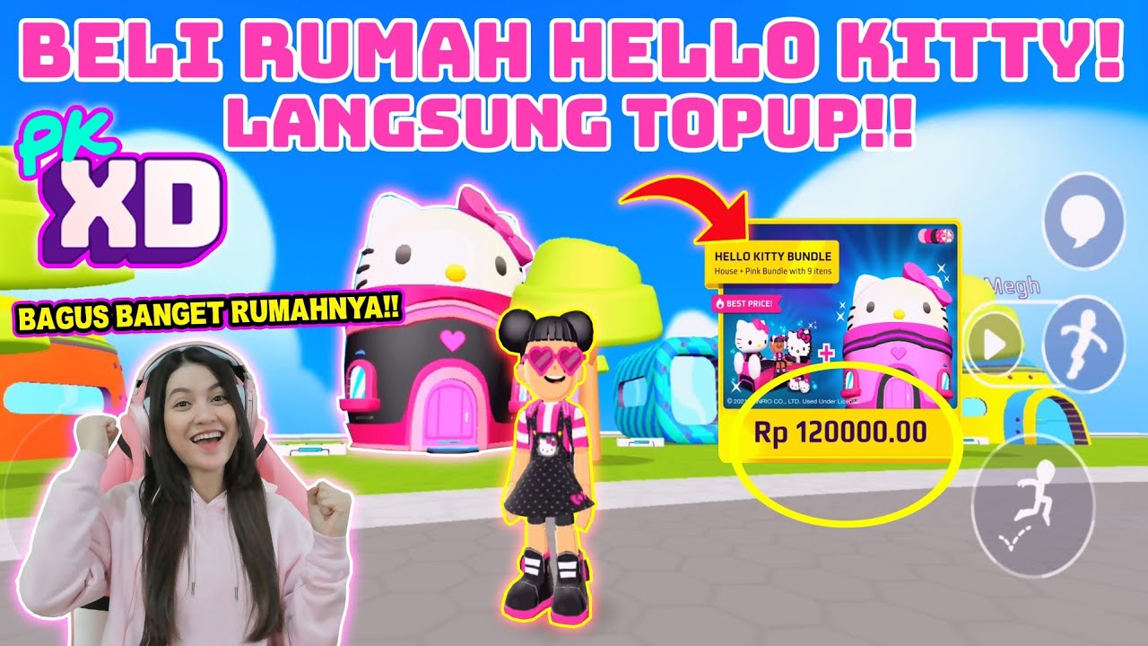 BELI RUMAH HELLO KITTY!! GAK NYESEL POKOKNYA..BAGUS BANGET RUMAHNYA!! PK XD INDONESIA - PART 4