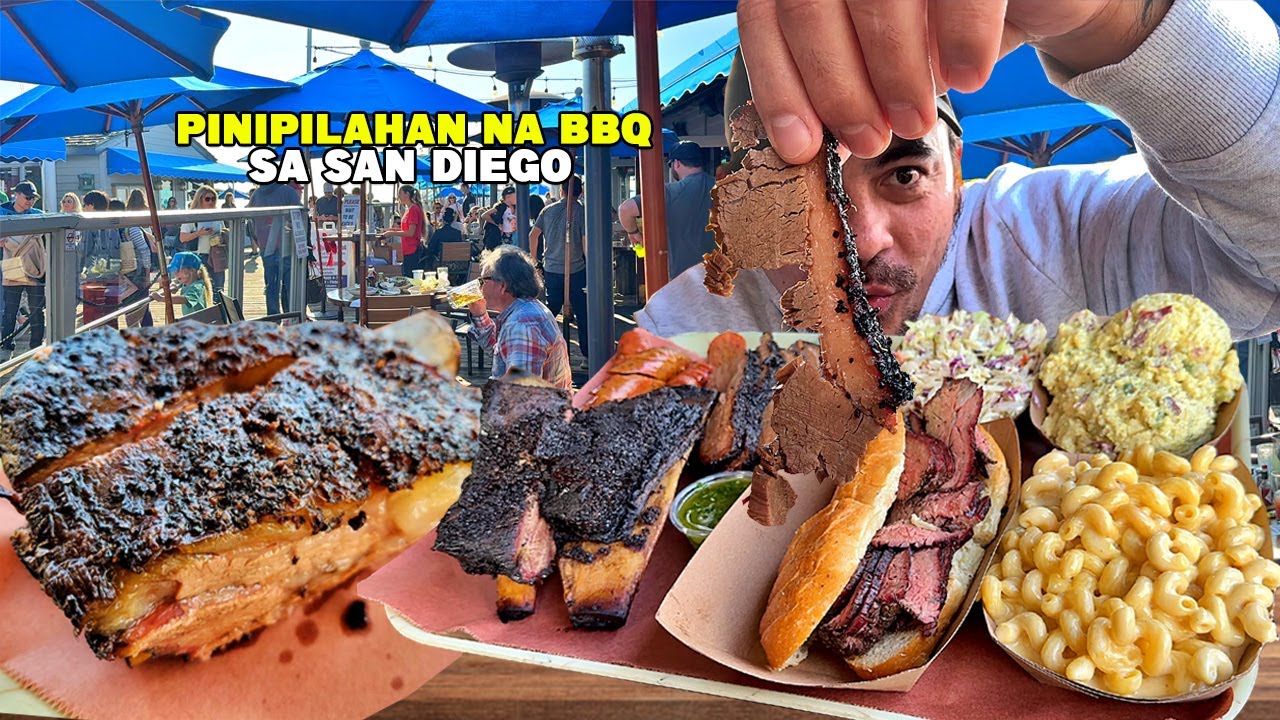 PINIPILAHAN na BBQ! Pinoy Food Trip at San Diego Tour!!