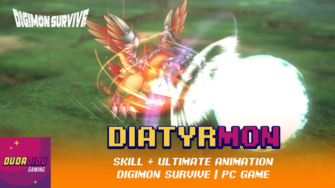 Diatrymon + Skill + Ultimate Animation | Digimon Survive | PC Game