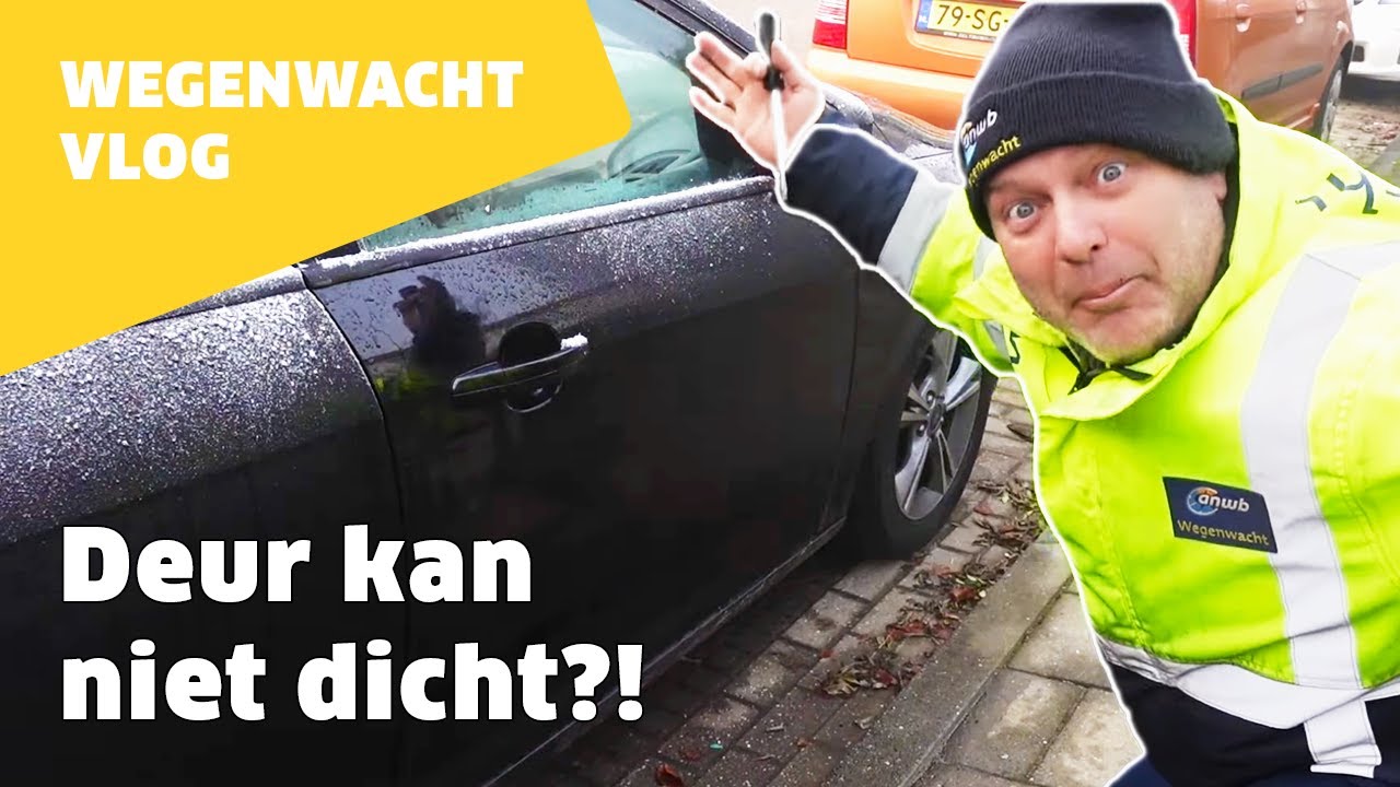 Deur kapot en auto TRILT als een malle! | Wegenwacht vlog