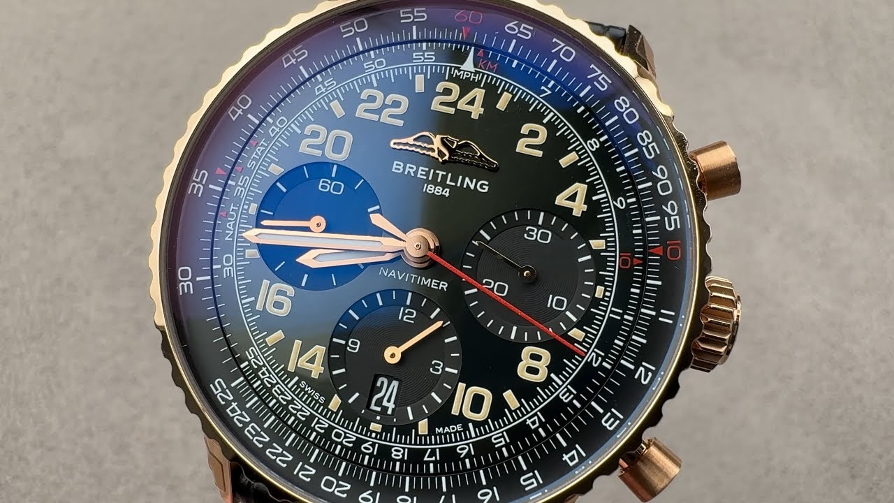 Breitling Navitimer B12 Chronograph 41 Cosmonaute (RB12302A1L1P1) Recenzja zegarka Breitling