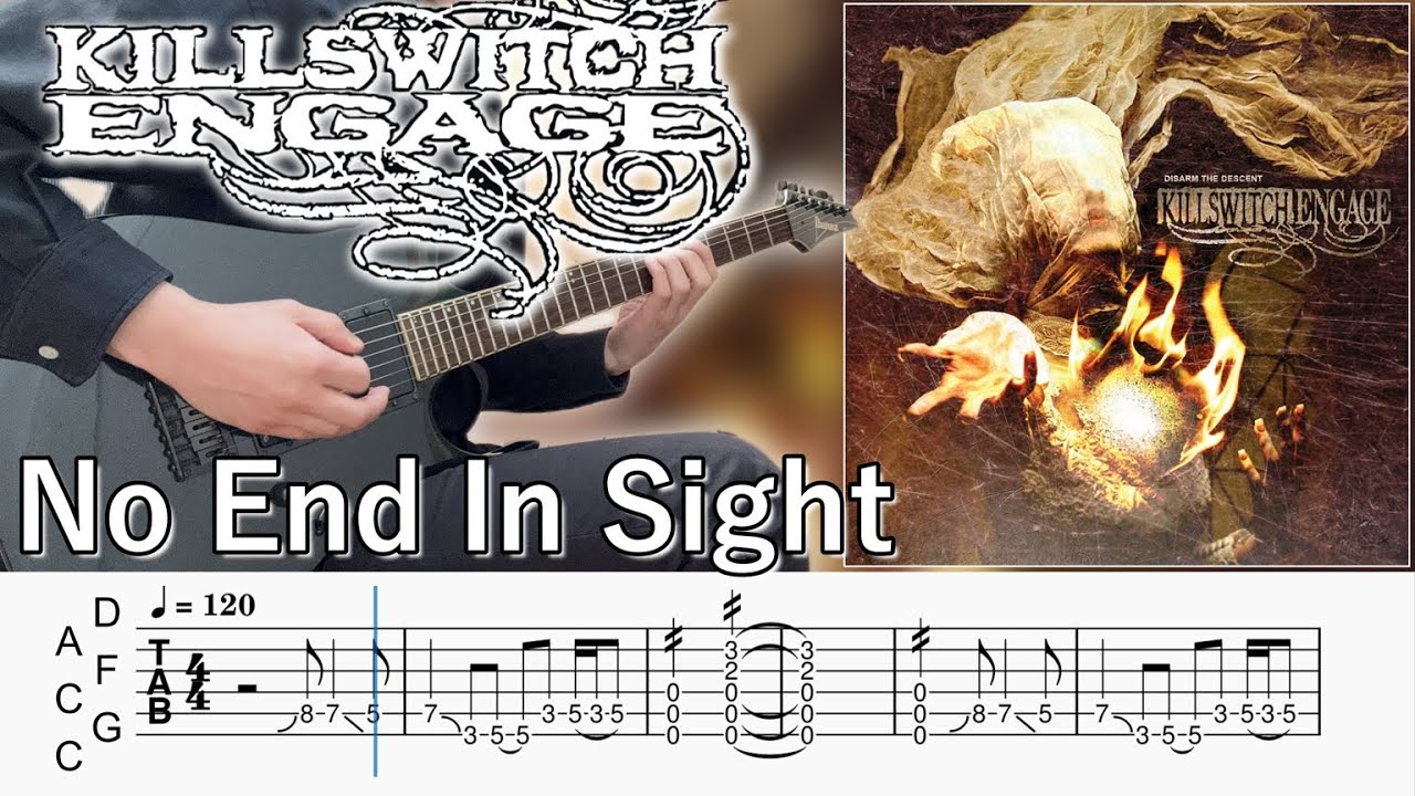 No End In Sight / Killswitch engage (screen TAB | guitar cover)