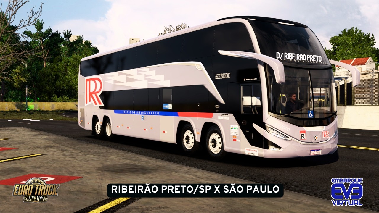ETS 2 MODBUS | RIBEIRÃO PRETO/SP X SÃO PAULO | MAPA EAA | RÁPIDO RIBEIRÃO PRETO EM 4K