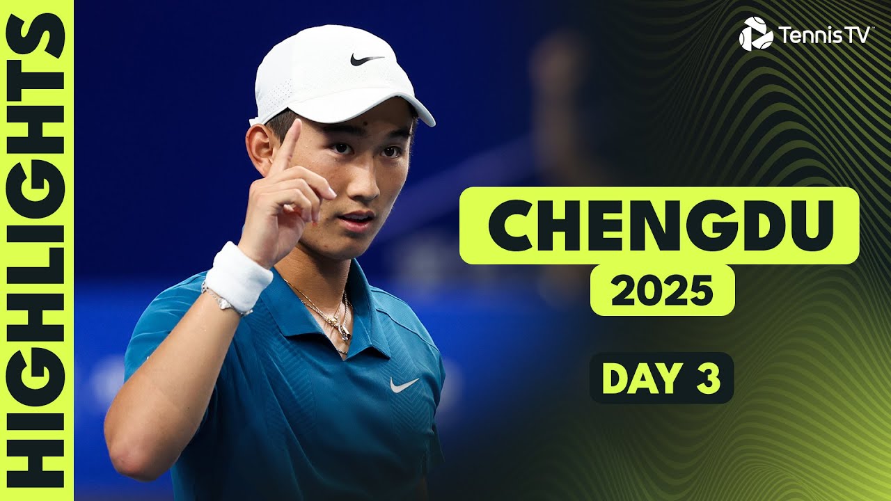 Shang Takes On Nakashima; Darderi, O&rsquo;Connell & More | Chengdu 2025 Day 3 Highlights