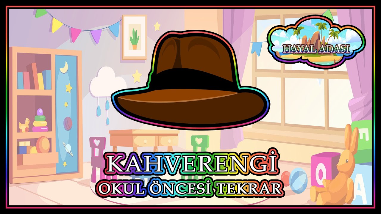 Okul Öncesi Renkler- Kahverengi- Tekrar ve Çalışmalar