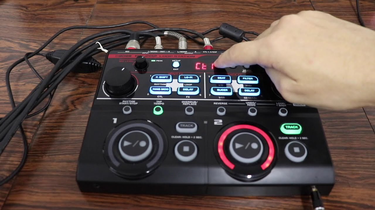 Boss RC 202 Loop Station - Teste