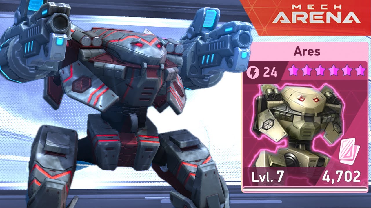 The Freeze-and-Destroy Duo: Ares + Cryo Launcher Dominate the Field! ❄️🔥 Mech Arena