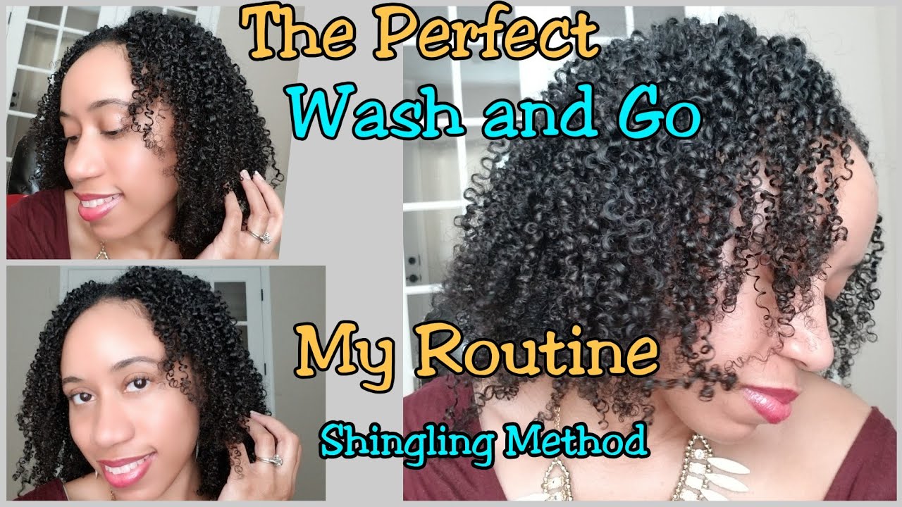 The Perfect Wash and Go | My Routine | Shingling Method