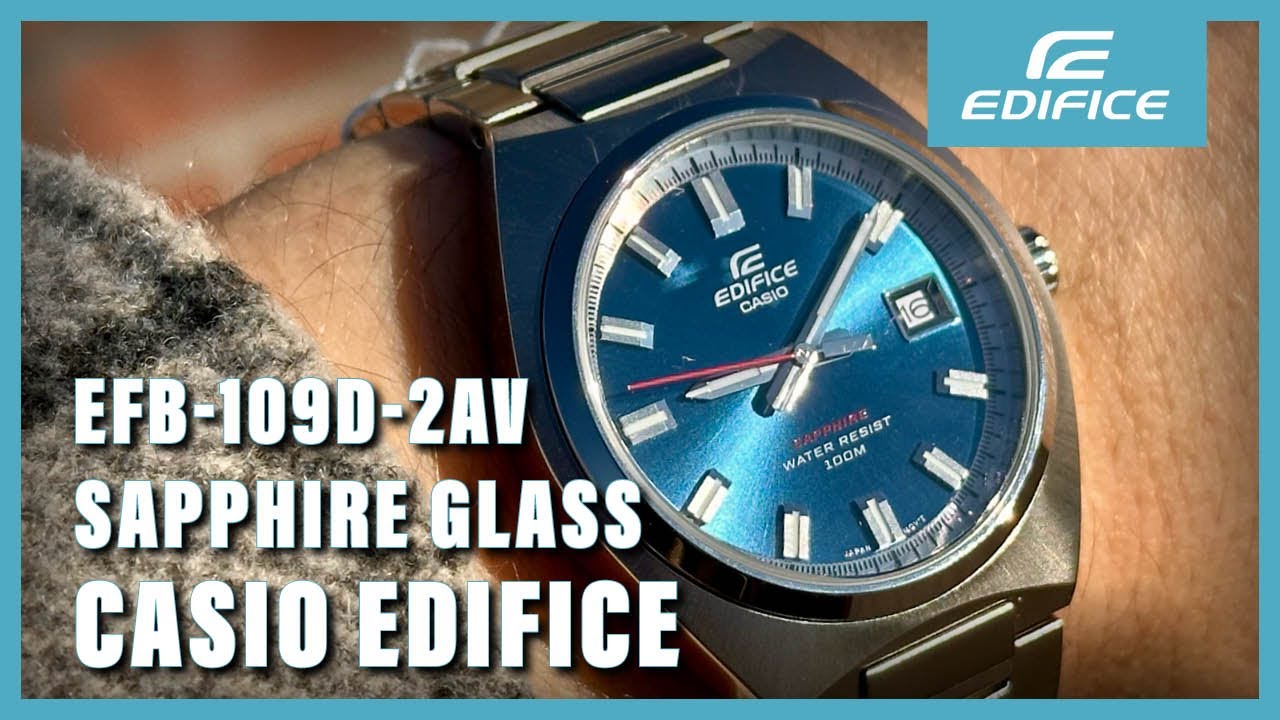 Unboxing The New Casio Edifice EFB-109D-2AV
