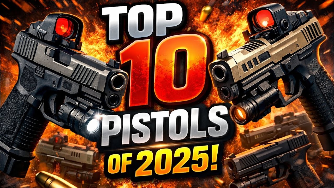 Top 10 Pistols of 2025: The Ultimate Guide!