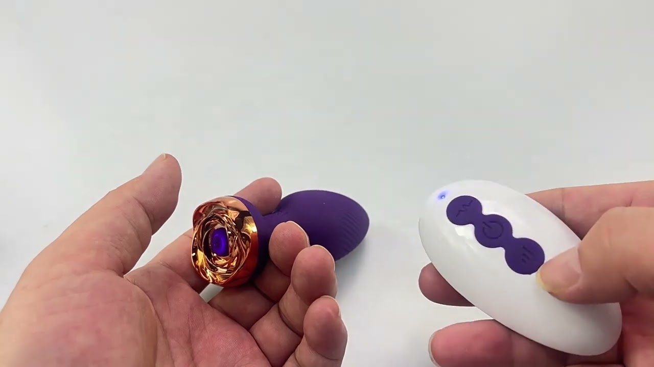 Vibrating Butt Plug Anal Dildo Prostate Massager Vibrator Sex Toys for Men Women
