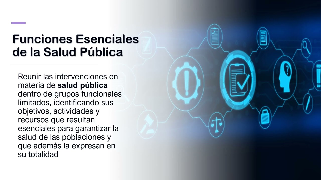 Funciones Esenciales de la Salud Pública