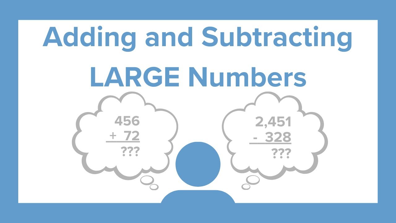Adding and Subtracting LARGE Numbers