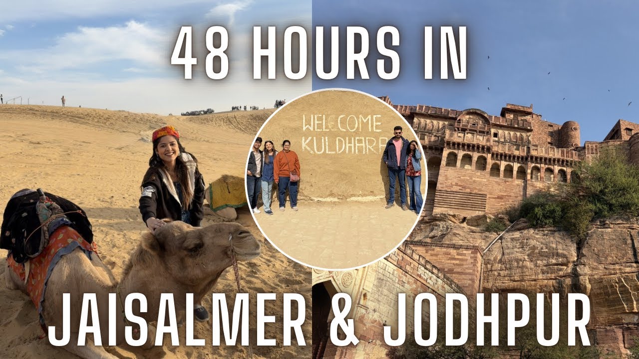 Camel Rides, Haunted Vibes & Blue Skies 🐪 | Rajasthan 2026 Vlog 2 of 2 