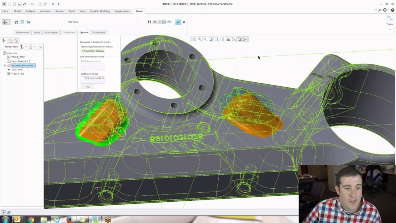 Work on any CAD file using Creo Parametric with Unite and Flexible Modeling