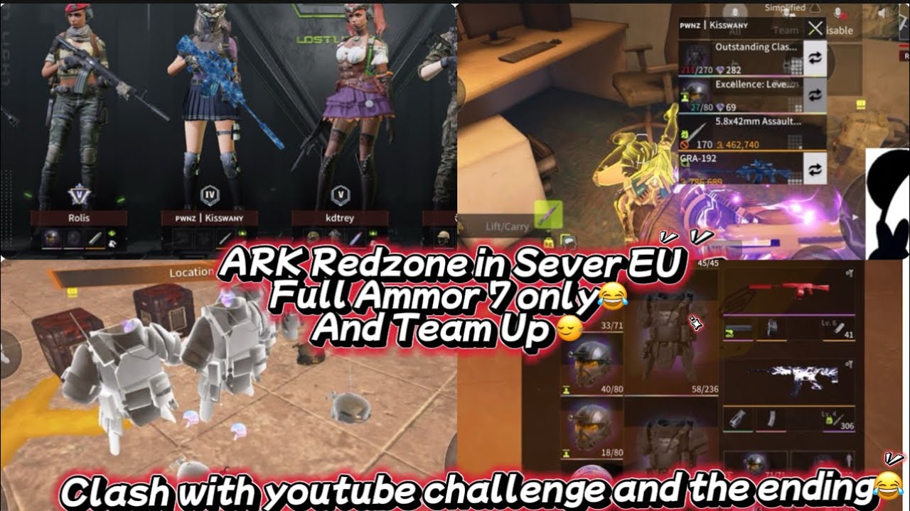 #lostlight👑EU SEVER ARK Redzone Win Streak 24😂many team up player full T7🙂‍↔️#ロストライト #lostlightgame