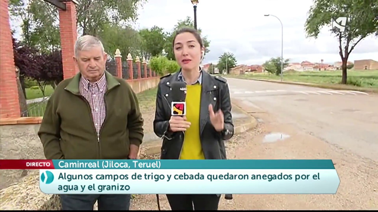 Anegada la Rambla Seca de Caminreal