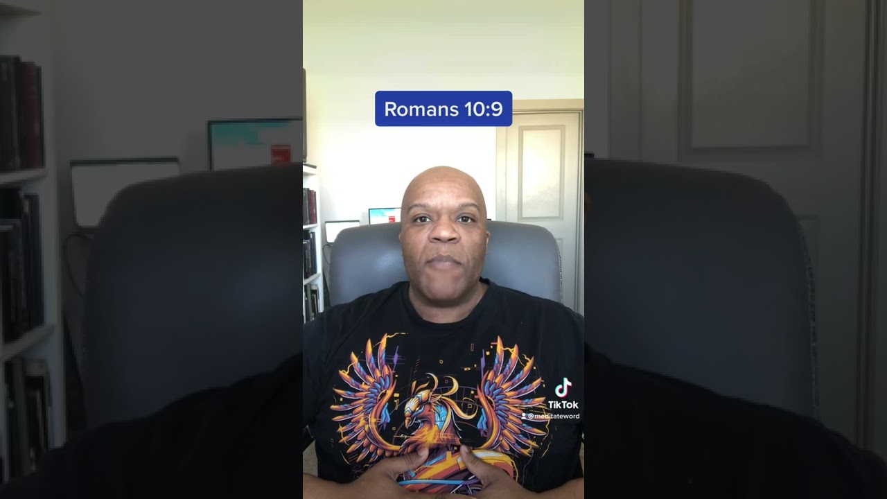 Scripture for today - Romans 10:9 | Meditate Word | Bible Audio