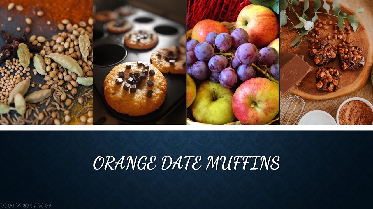 Orange Dates Muffin