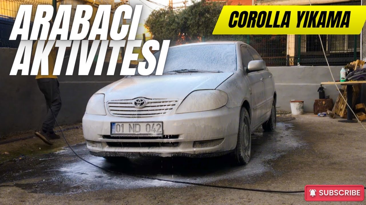 Arabacı Aktivitesi-Corolla Yıkama