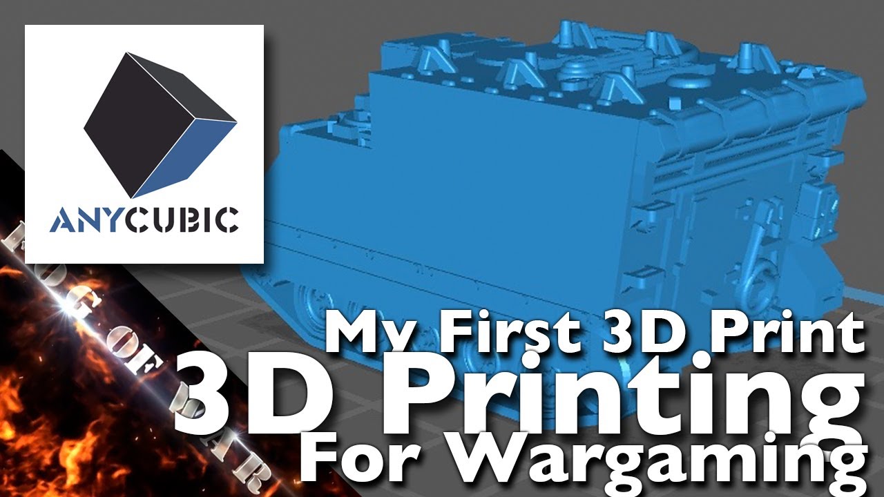 Snippet | Resin 3D Printing for Wargaming - My First Print | 1/100 (15mm) M577 APC