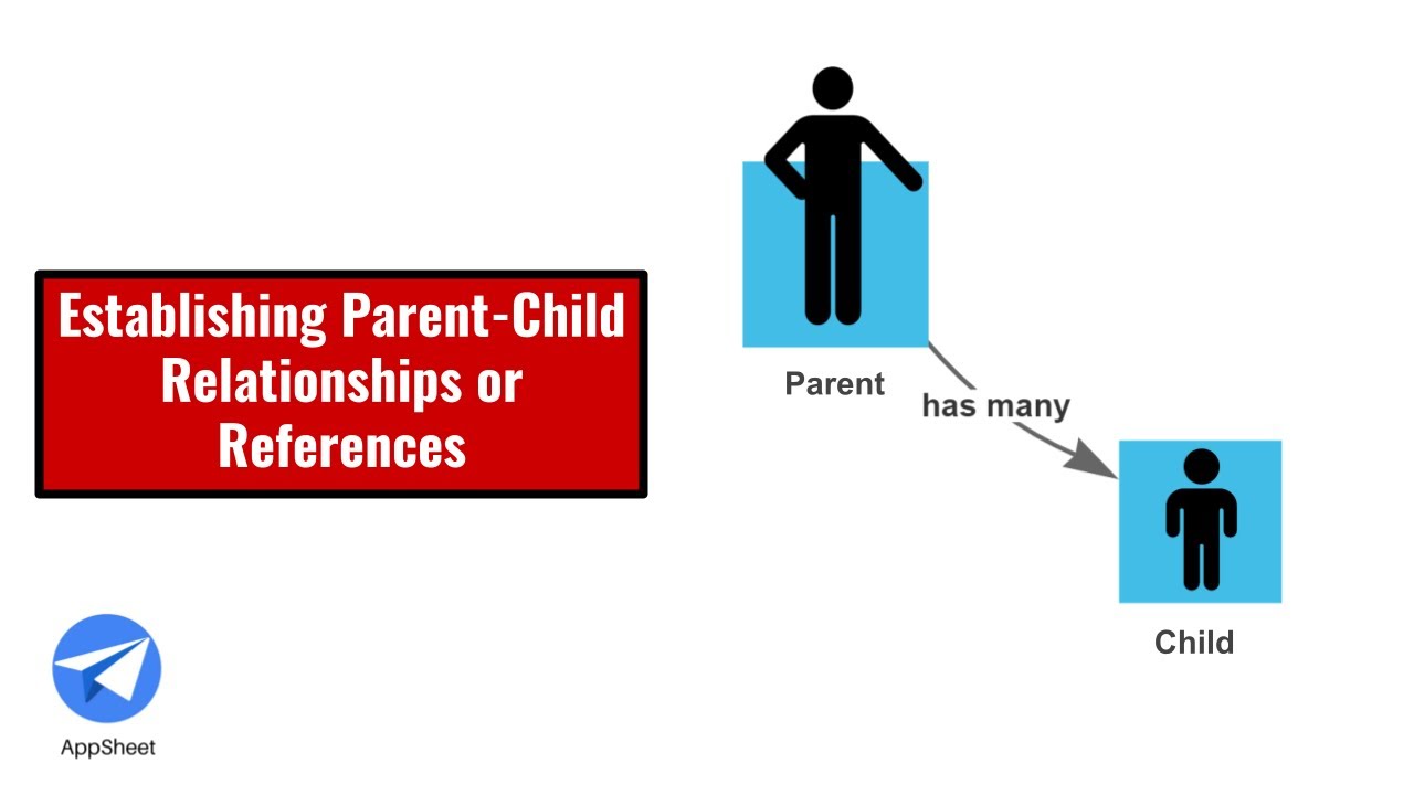 Establishing Parent-Child Relationships or References in AppSheet