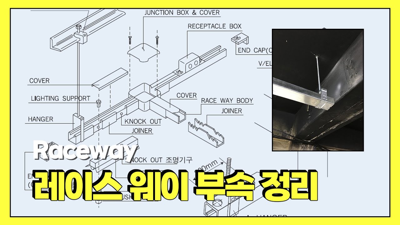 레이스 웨이(Race way) 부속과 사용 용도