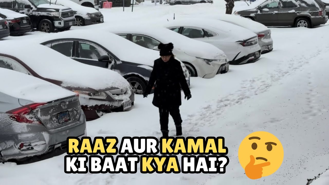 Heavy Snowfall ❄️ In USA | Vlog