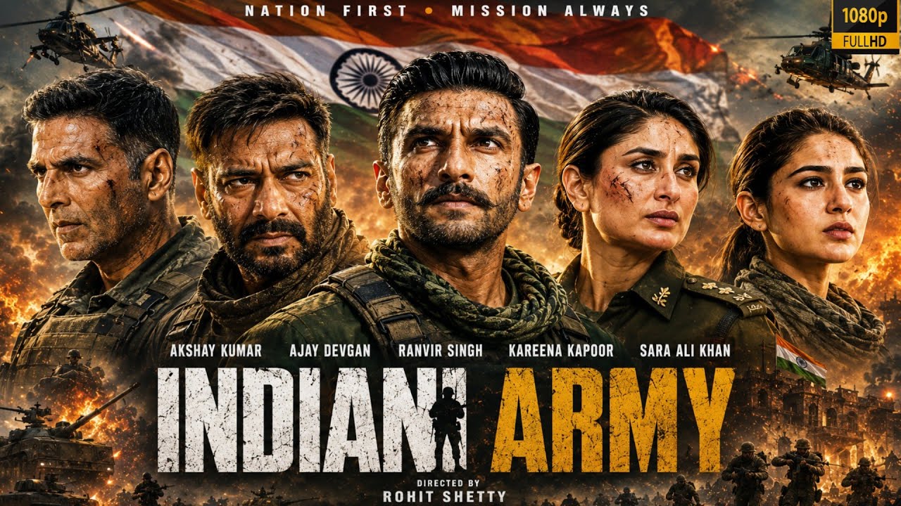 INDIAN ARMY (2026) Hindi Action Movie | Akshay Kumar | Ajay Devgn&rdquo;