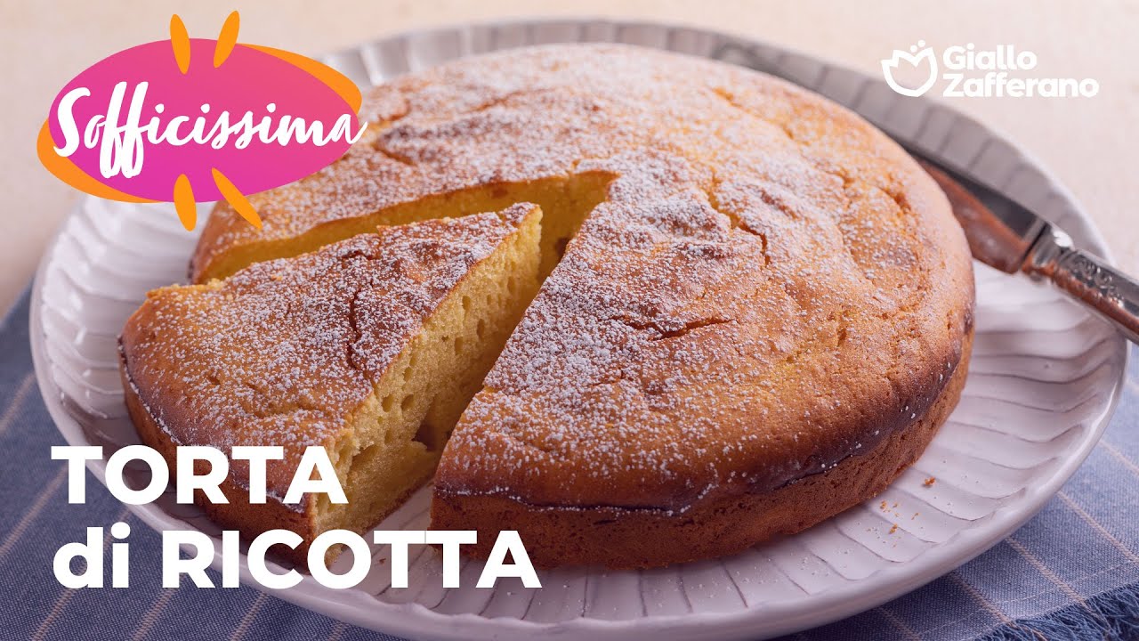TORTA di RICOTTA SOFFICISSIMA😍🤍