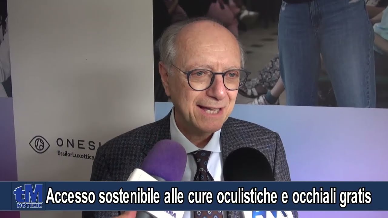 Accesso sostenibile alle cure oculistiche e occhiali gratis