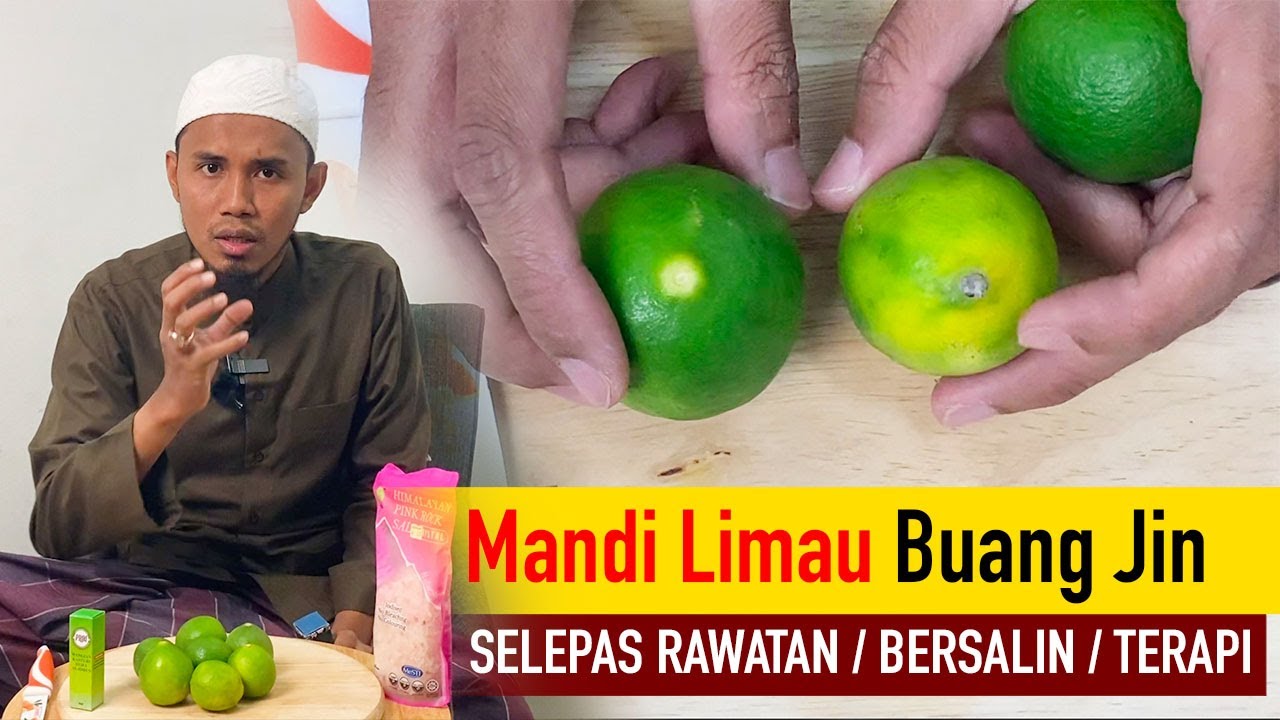 Cara Mandi Limau Ustaz Shafiq Pusat Rawatan Al Idrus (PRAi)