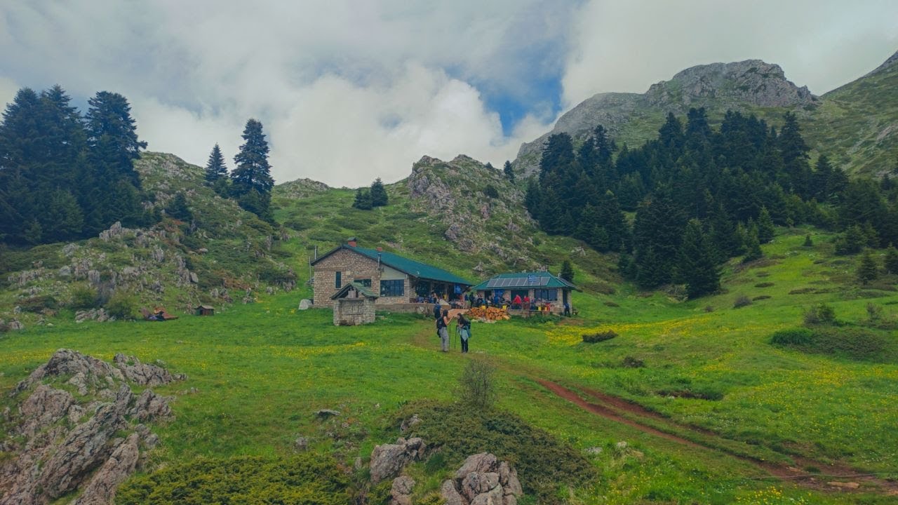 GORGEOUS Koziakas Trail Hike to secret Mountain Refuge