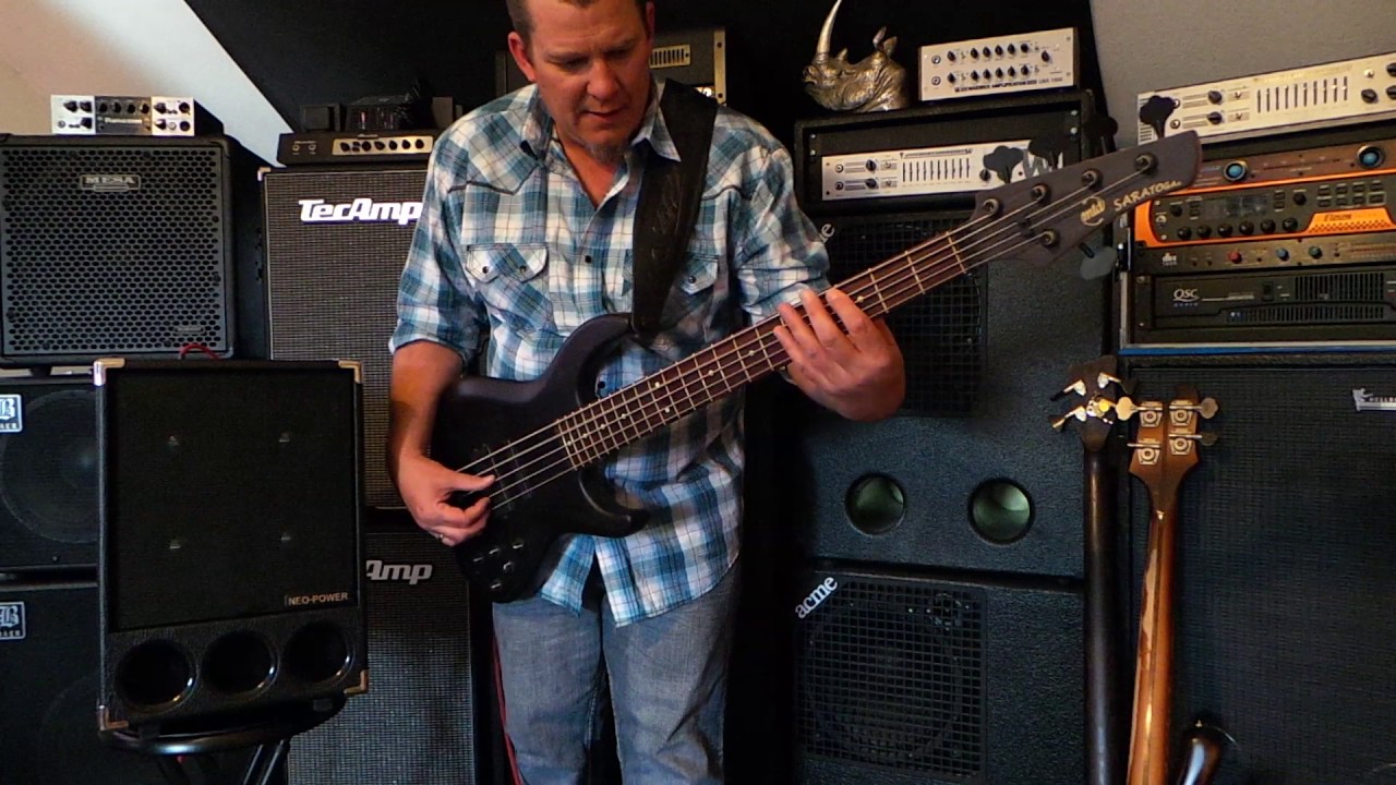 Phil Jones Bass - Super Flightcase - Amp Demo - Andy Irvine