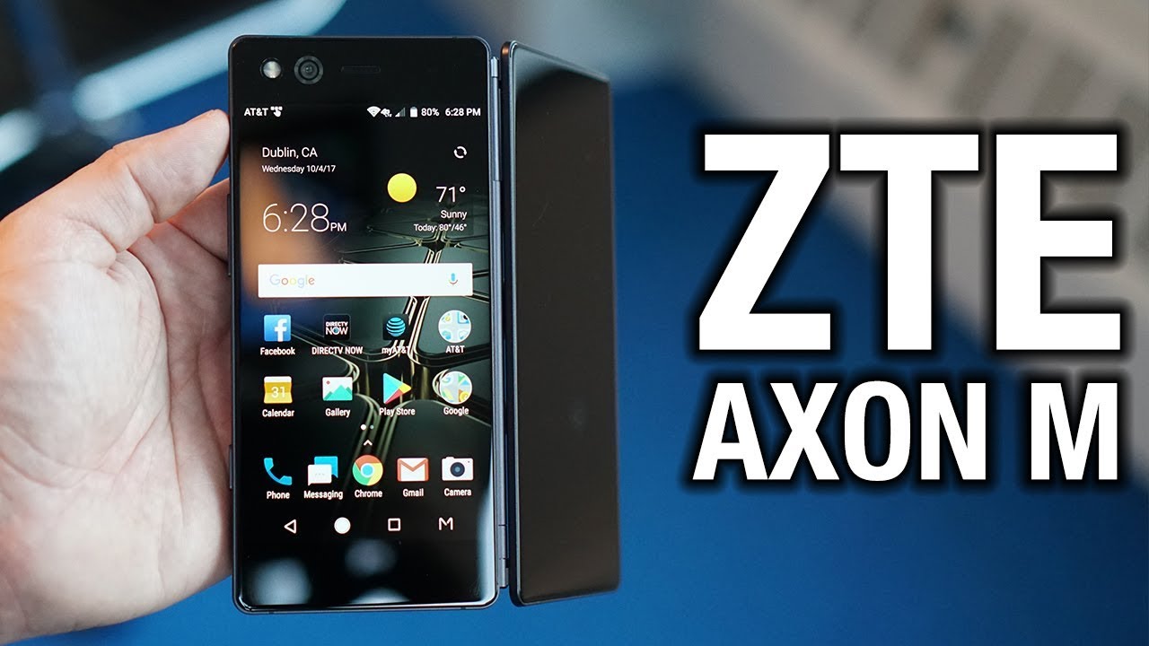 ZTE Axon M Hands-on: Look ma, two screens! | Pocketnow