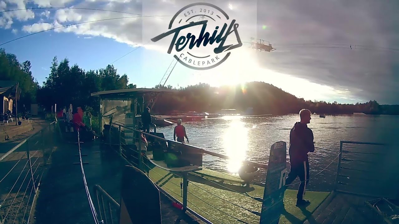 Terhills Cablepark - First time wakeboarding