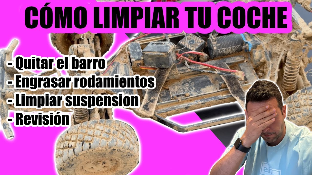 Cómo limpiar tu coche radiocontrol? - Dejando como nuevo un SC10 Team Associated