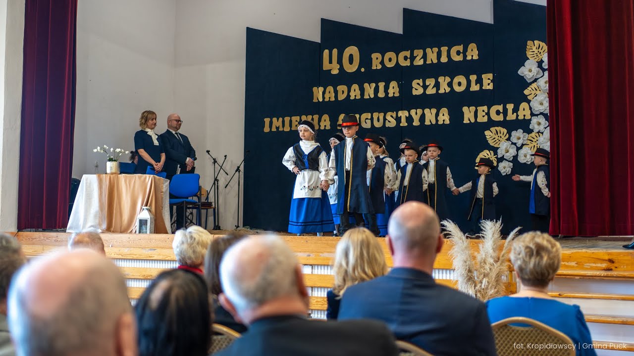 40-lecia nadania imienia Augustyna Necla w Zespół Szkolno - Przedszkolny w Mieroszynie