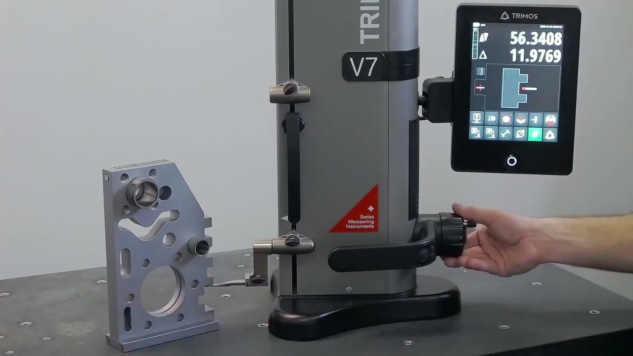 Trimos Height Gauge V7 - Height and Diameter Measurement