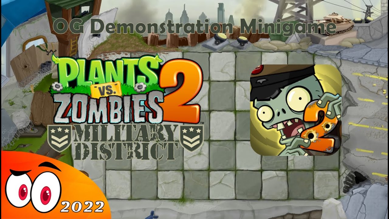 Demonstration Minigame Military District OG Version FanMade | PvZ 2 | Mr. Papirin
