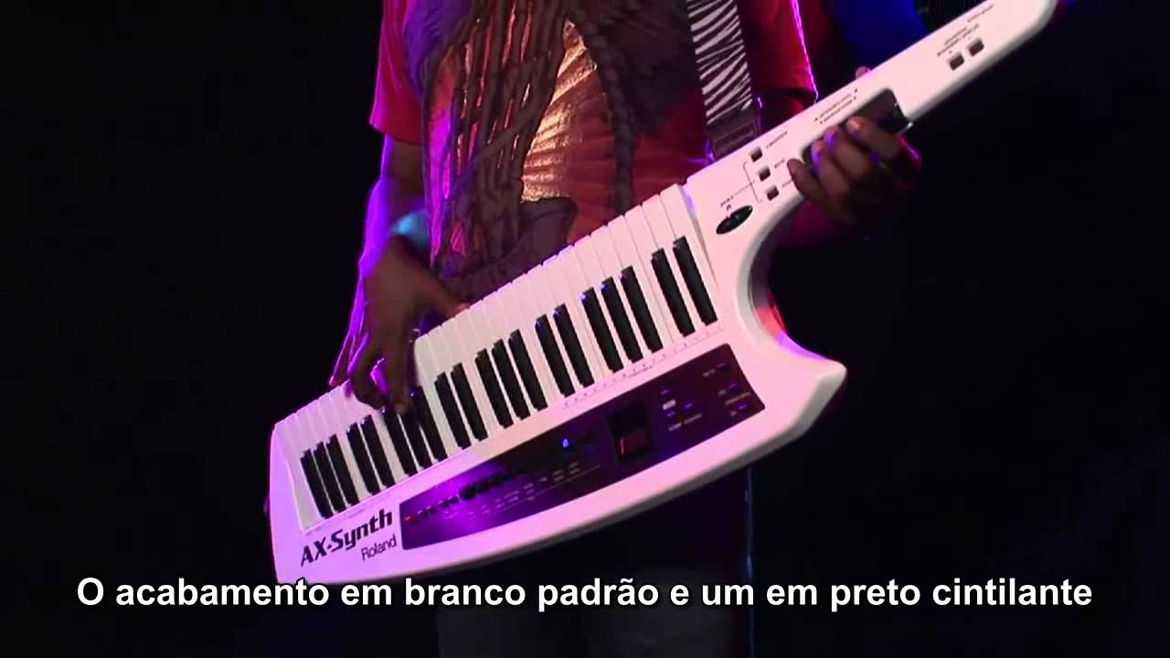ROLAND AX-Synth PRETO SINTETIZADOR LEGENDADO PT-BR