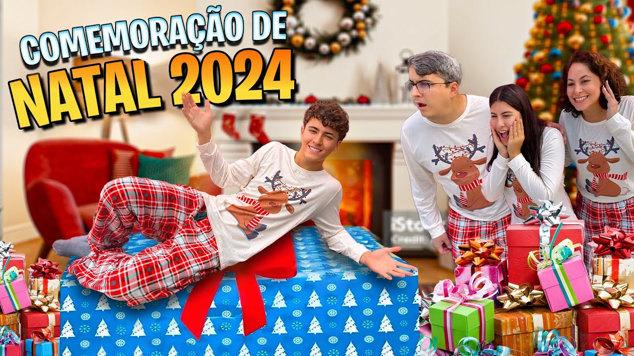 Nosso Natal 2024 + Amigo Secreto - Família Maria Clara e JP