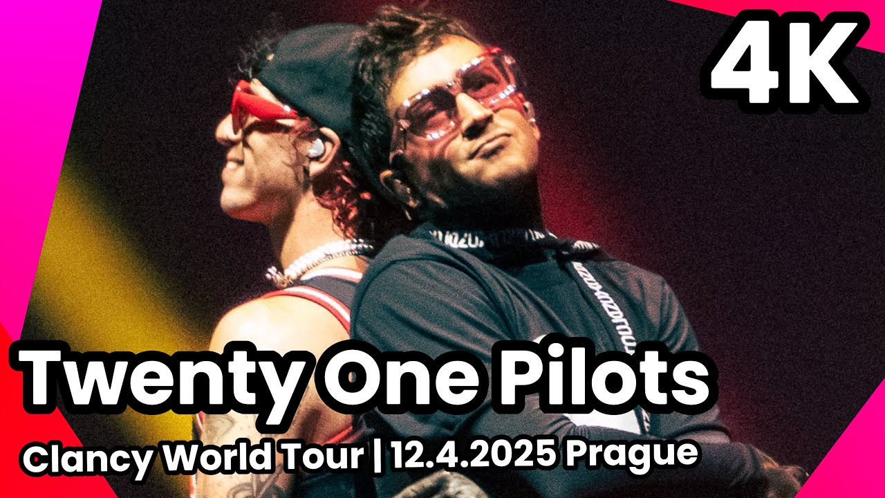 Twenty One Pilots - Clancy World Tour | 12.4.2025 Praha - O2 Arena | 4K 🔥