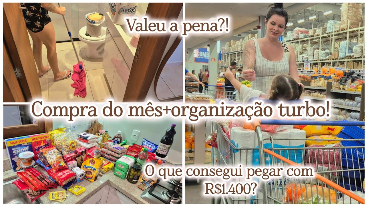 Já estava faltando tudo| lotei a despensa| organização turbo e eficiente durante a manhã✨️