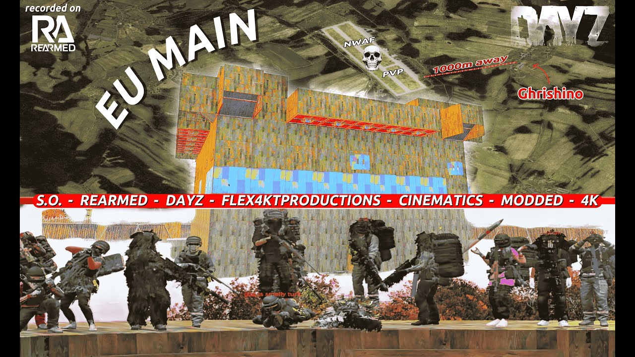 Joining One of the Largest Teams on Rearmed EU Main [SO] - DayZ Movie