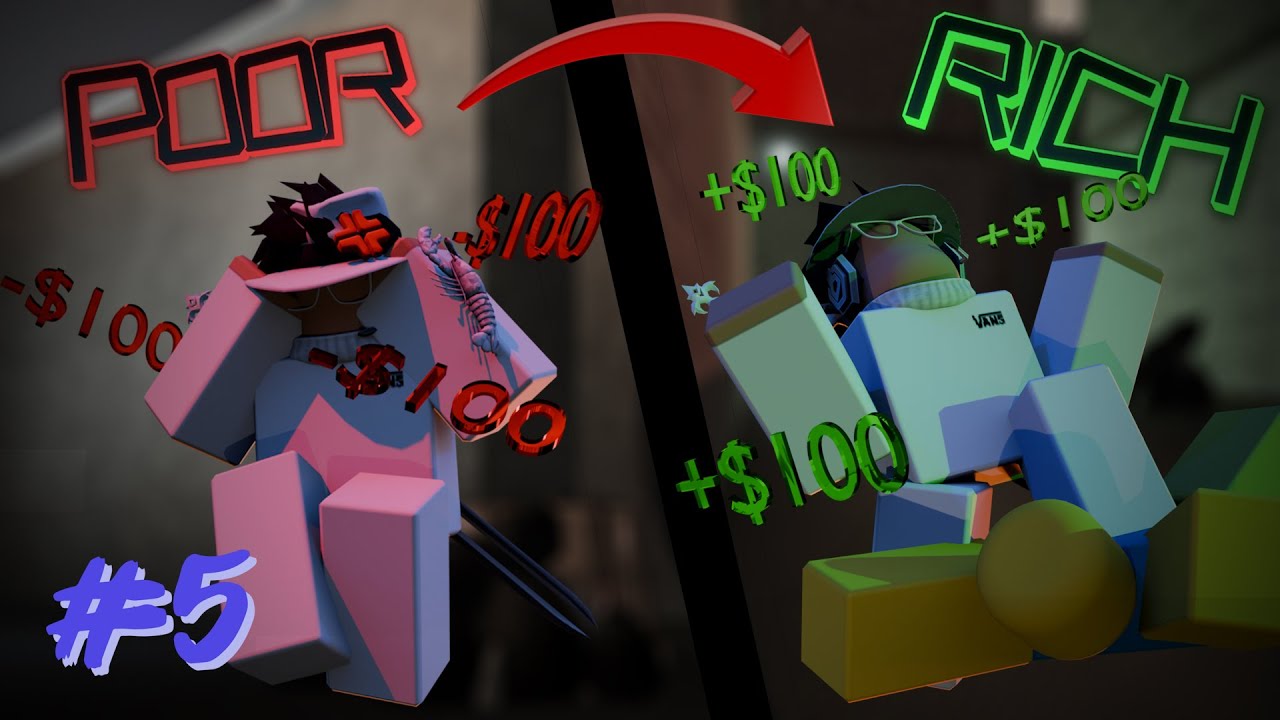 POOR to RICH in Roblox Criminality | Episode 5 - Earning CASH!!!