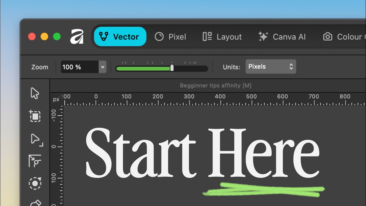 Start Here: Affinity Designer for Absolute Beginners 🔥 2026