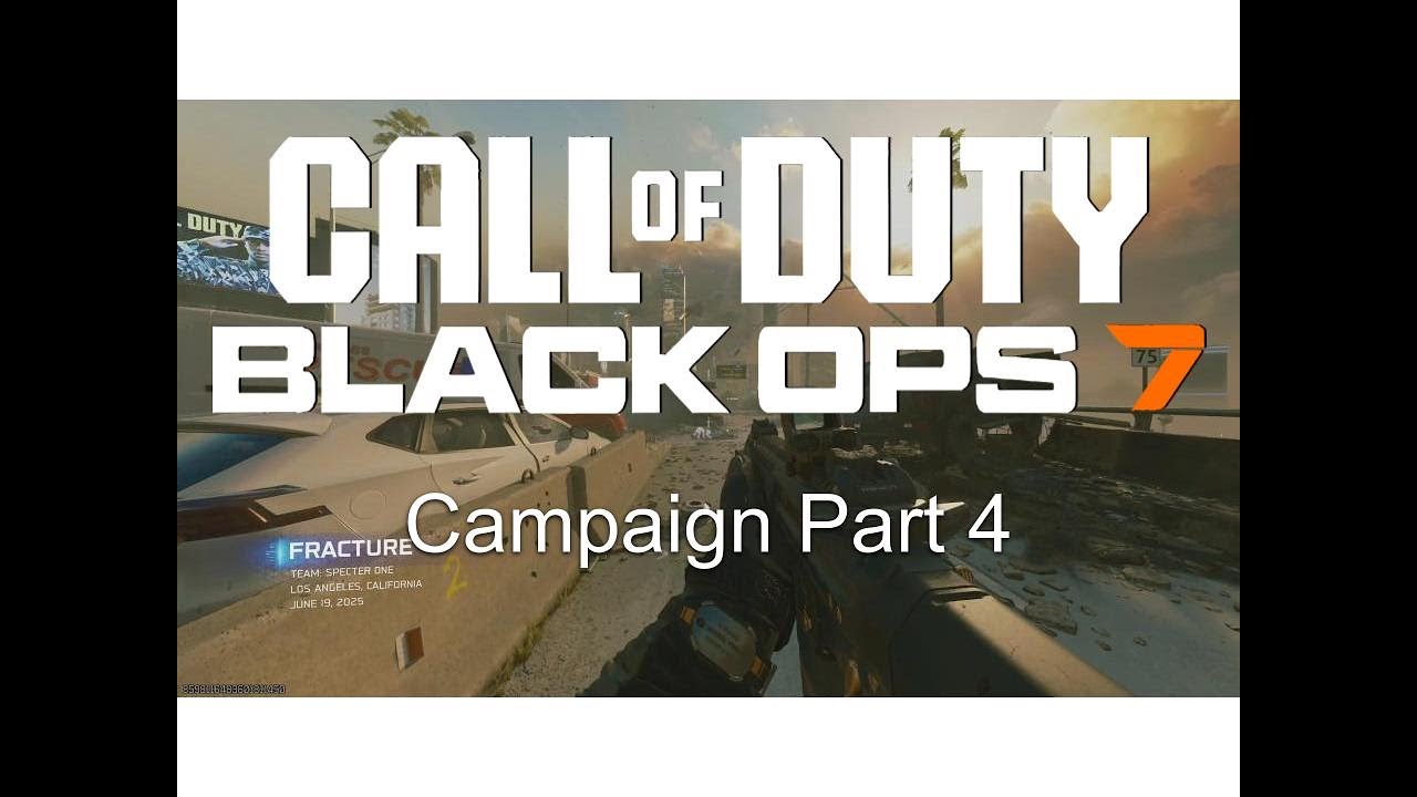 Call Of Duty: Black Ops 7: Campaign Part 4