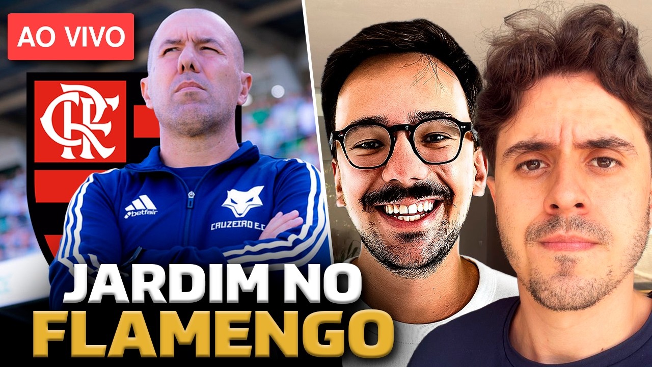 TUDO SOBRE LEONARDO JARDIM no FLAMENGO! 🦊🐓AO VIVO com Simonetti