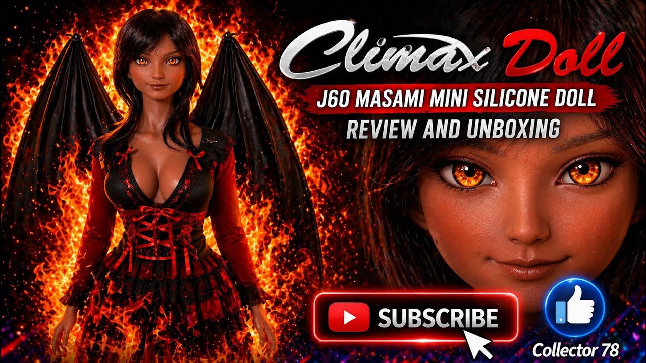 Climax Doll J60 Masami Red Colored Silicone Mini Anime Doll Review.